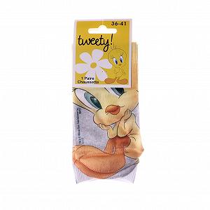 Носки LOONEY TUNES GROS MOTIF Серый 36-41 synthetic.ua - Фото 1