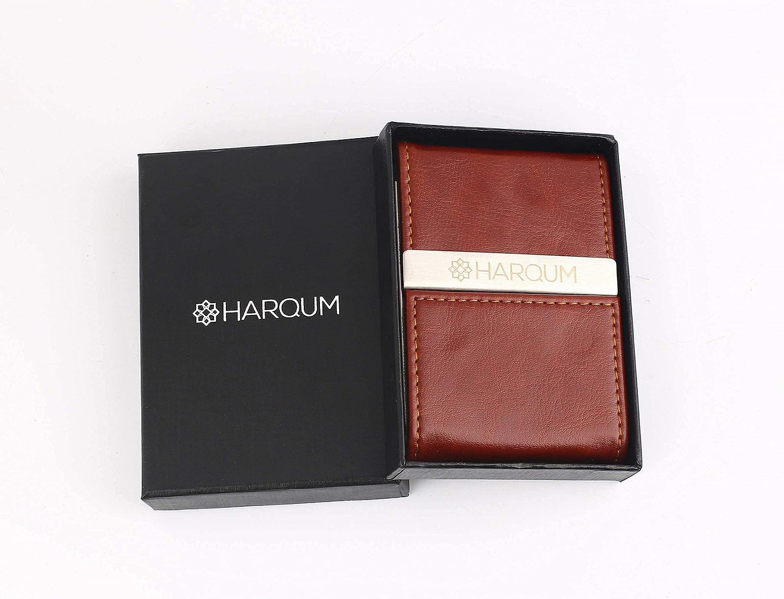 Набір для манікюру Harqum з 5 предметів з нержавіючої сталі у високоякісному шкіряному футлярі, фото №2 Набір для манікюру Harqum з 5 предметів з нержавіючої сталі у високоякісному шкіряному футлярі, фото №2