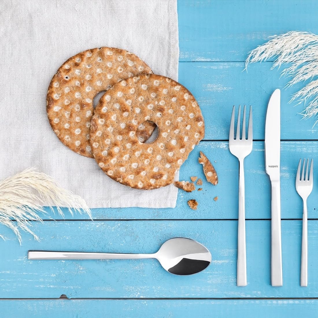 Набор столовых приборов KUPPELS Skan 30 предметов Нержавеющая сталь, фото №2 Набор столовых приборов KUPPELS Skan 30 предметов Нержавеющая сталь, фото №2