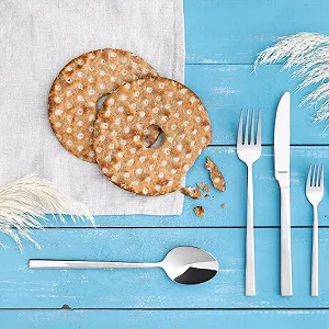 Набір столових приборів KUPPELS Skan 30 предметів Нержавіюча сталь ціна на synthetic.ua - Фото 1 Набір столових приборів KUPPELS Skan 30 предметів Нержавіюча сталь synthetic.ua - Фото 1