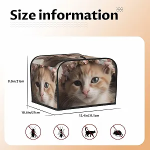 Чехол для тостера на 4 ломтика с двумя карманами цена на synthetic.ua - Фото 1 Чехол для тостера на 4 ломтика с двумя карманами synthetic.ua - Фото 1