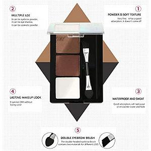 Карандаш для бровей Retractable для натурального вида Eyebrow Pencil Defining с формулой Vegan synthetic.ua - Фото 1