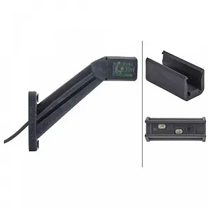 Габаритный огонь HELLA 2XS 011 744-071 для DAF MAN SCANIA левый боковой монтаж synthetic.ua - Фото 1