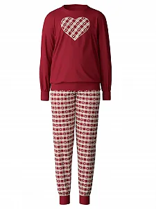 Пижама CALIDA Family & Friends Для девочек, 100% органический хлопок, с мягкими ребристыми манжетами на рукавах - Фото 1