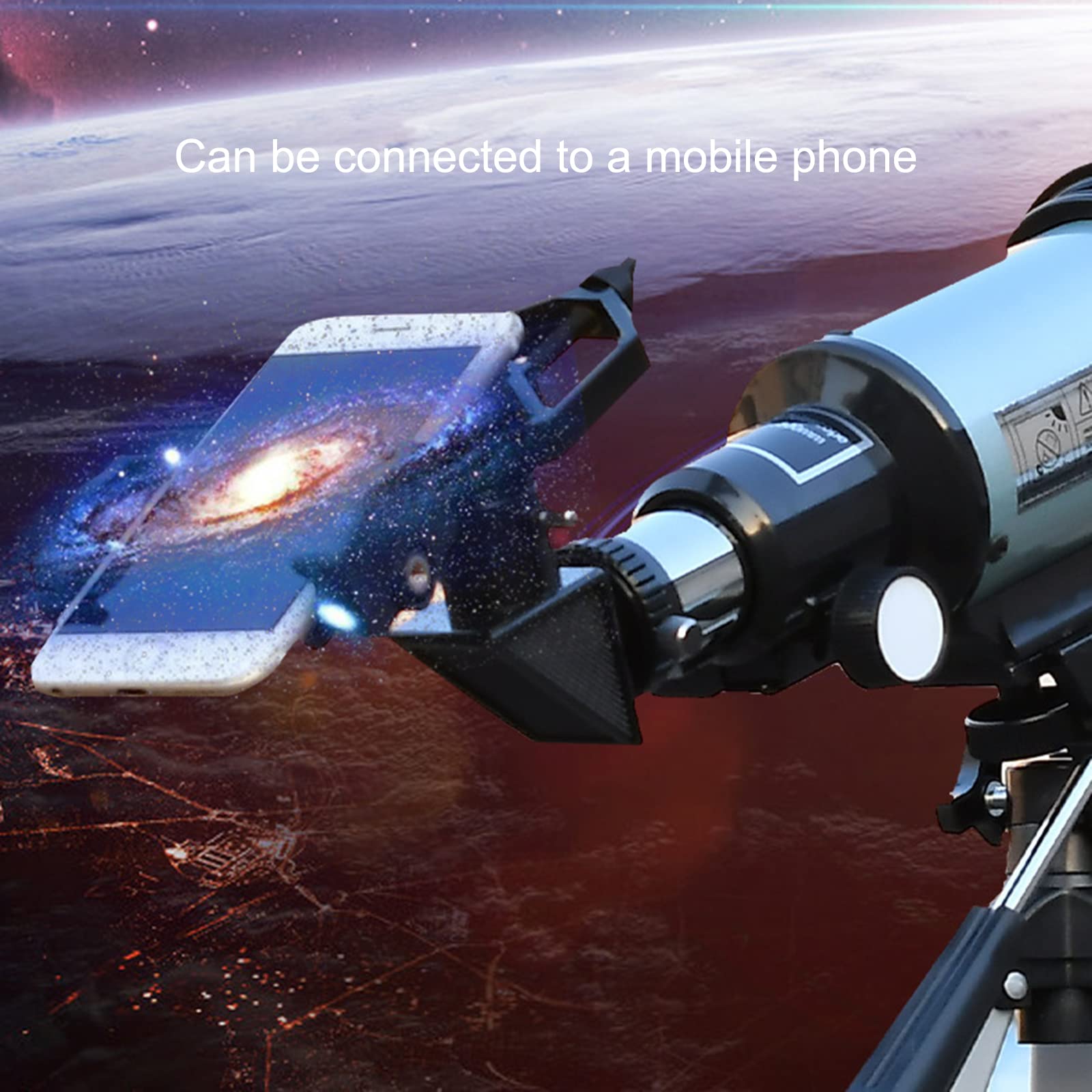 Телескоп DERBUT Professional Teleskop 300 x 70 mm чорний, фото №6