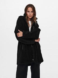 Пальто ONLY ONLSASCHA SHERPA JACKET CC OTW 15230461 Черный M - Фото 1