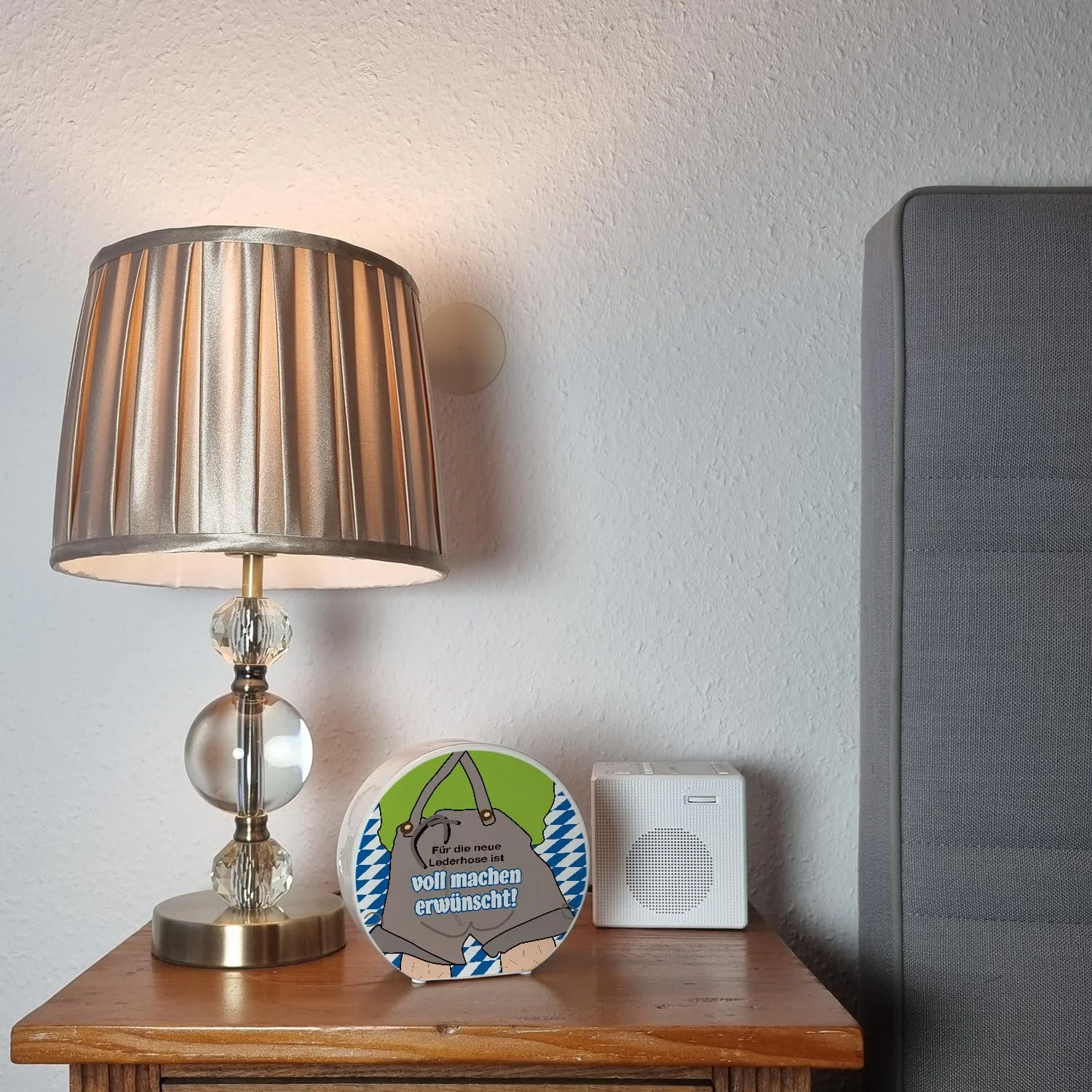 Скарбничка Шкіряні штани Сіра, фото №2