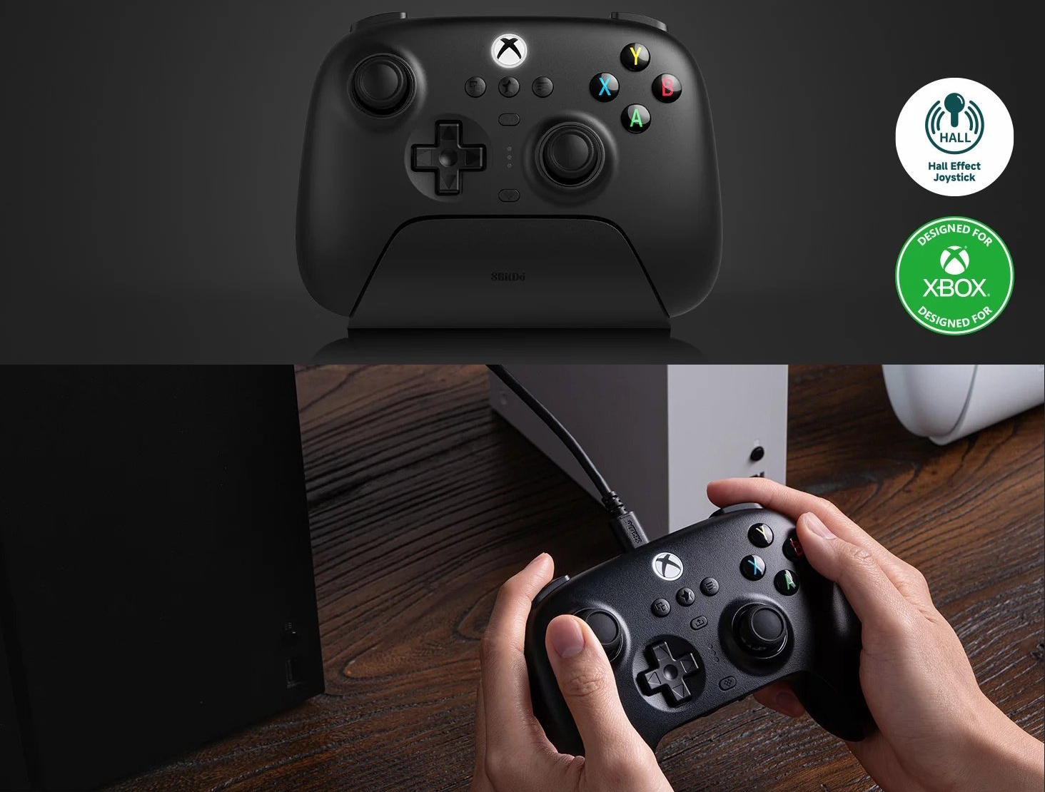 Геймпад 8Bitdo Ultimate 3 Black + Док-станція, фото №15 Геймпад 8Bitdo Ultimate 3 Black + Док-станція, фото №15