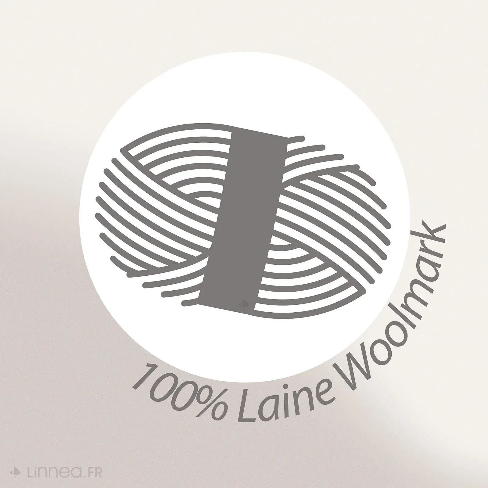 Одеяло Linnea из чистой новой шерсти 500gsm Volta Azure Blue 180 x 240 см, фото №6