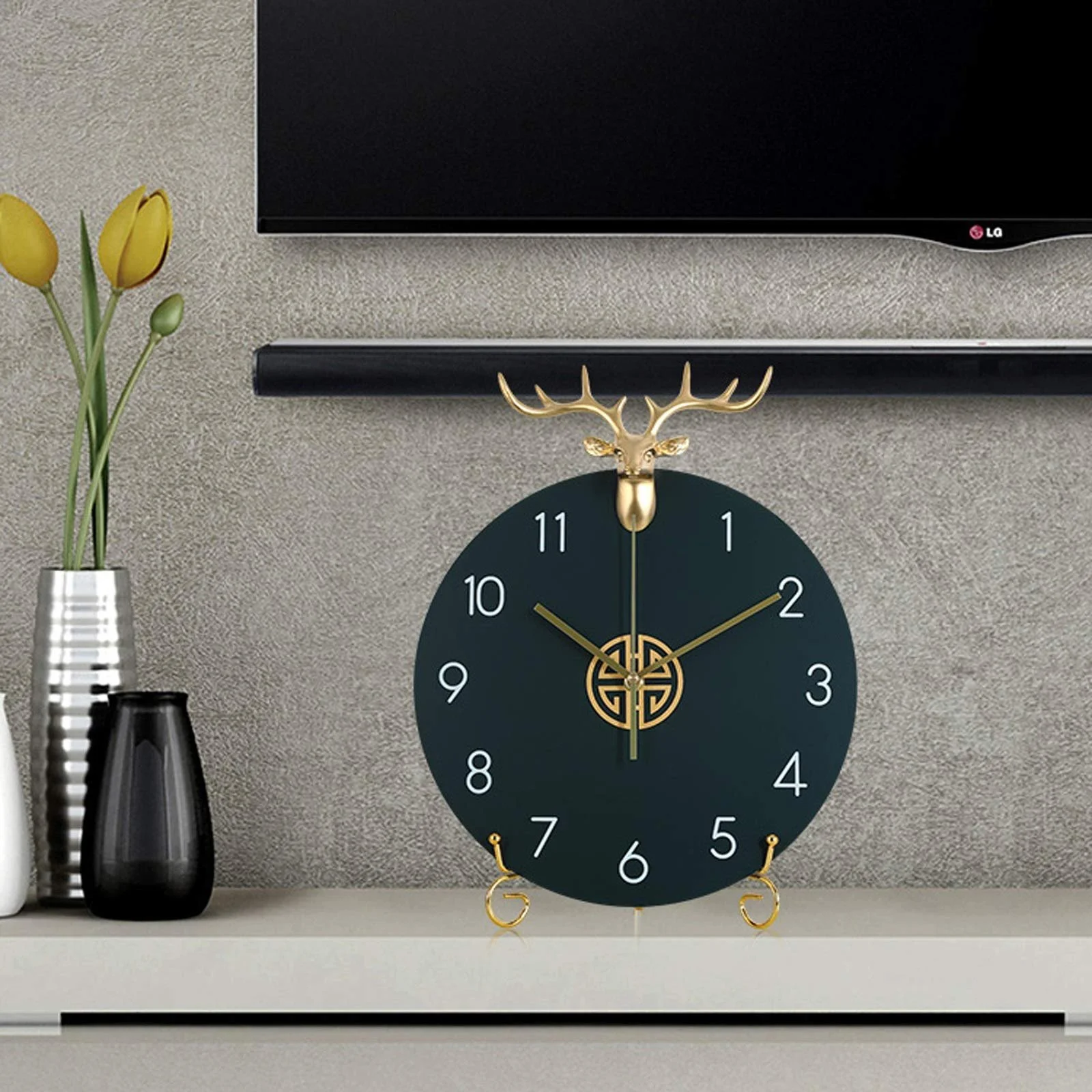 Настільний годинник Yixinzi-2024 Сучасний, Простий настільний годинник, креативний декор, фото №5 Настільний годинник Yixinzi-2024 Сучасний, Простий настільний годинник, креативний декор, фото №5