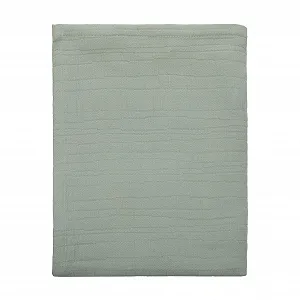 Покрывало URBANARA Saraia 220 x 240 см Хлопок Sage Green - Фото 1