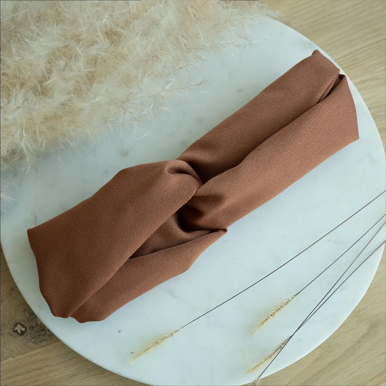 Пов'язка на голову Demeliss Beauty В'язана Орнамент, фото №3