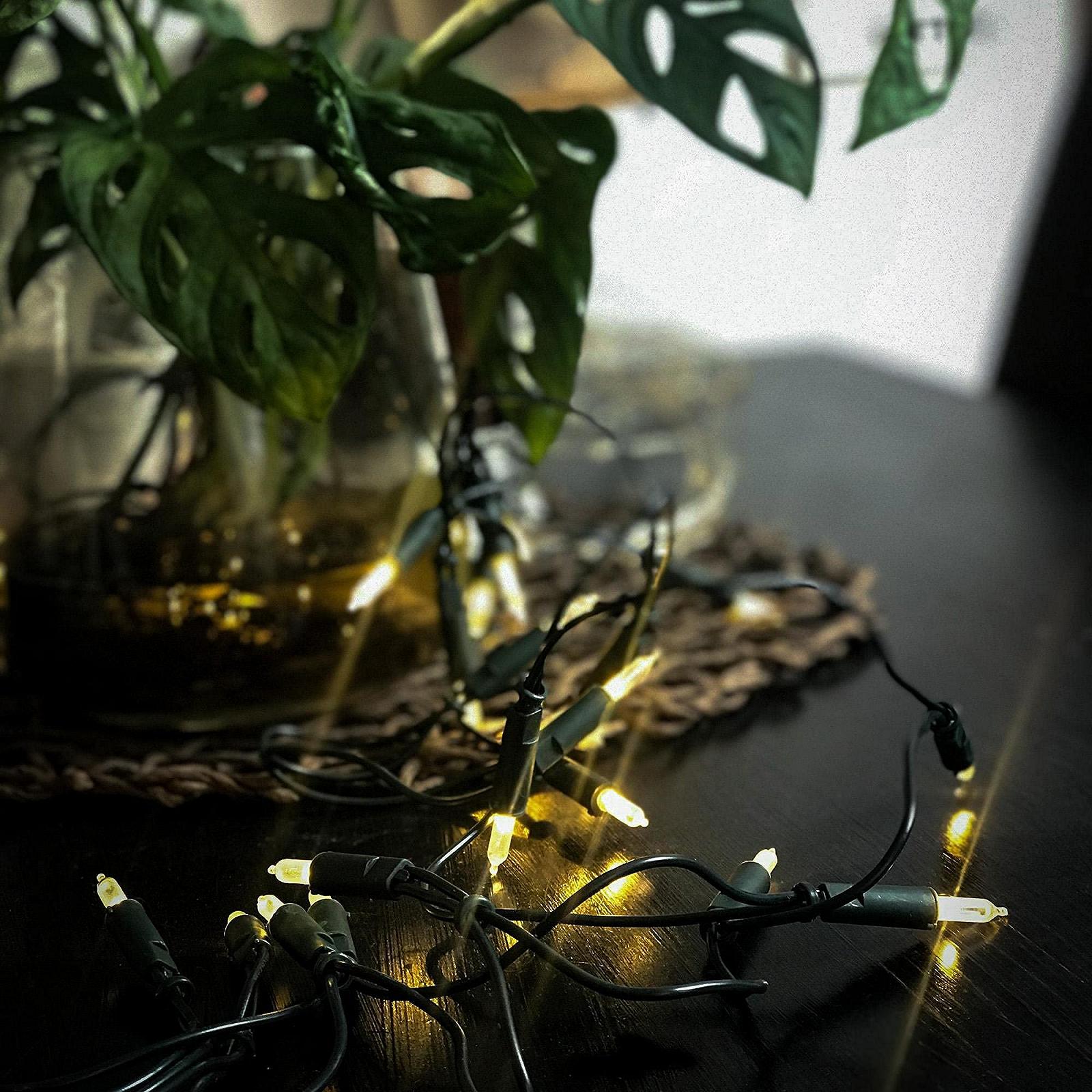 Гирлянда hellum 35 LED Теплый белый, для помещений, длина 5,10 м, кабель 2 x 1,5 м, фото №6