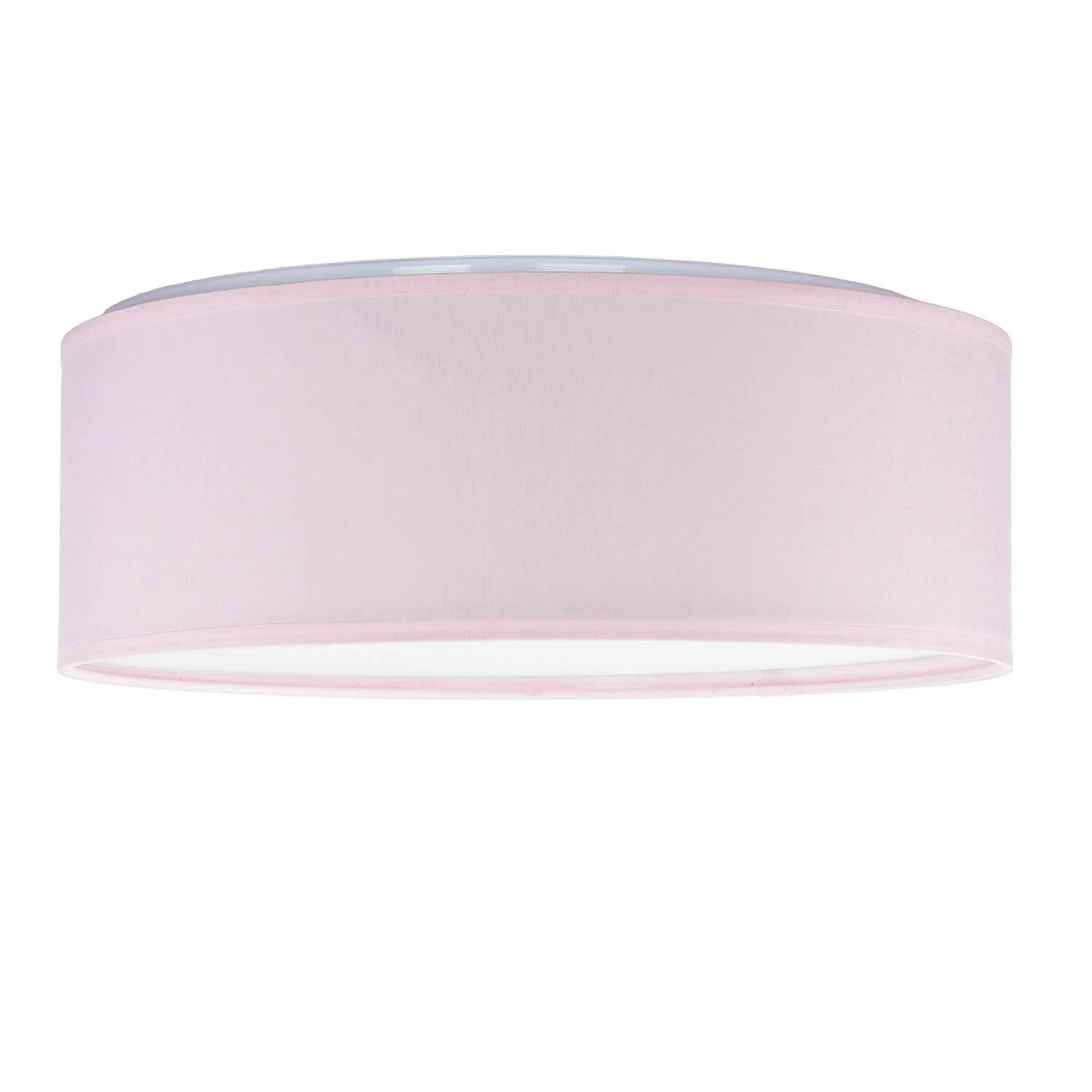 Світильник стельовий металевий та тканинний круглий рожевий діаметр 38 см 4x E27 Антивідблисковий дифузор Children's Room Living Room Ceiling Light Indoor, фото №4