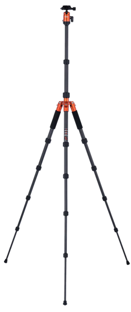 Штатив Rollei Compact Traveler No. 1 алюмінієвий Оранжевий (20934), фото №5