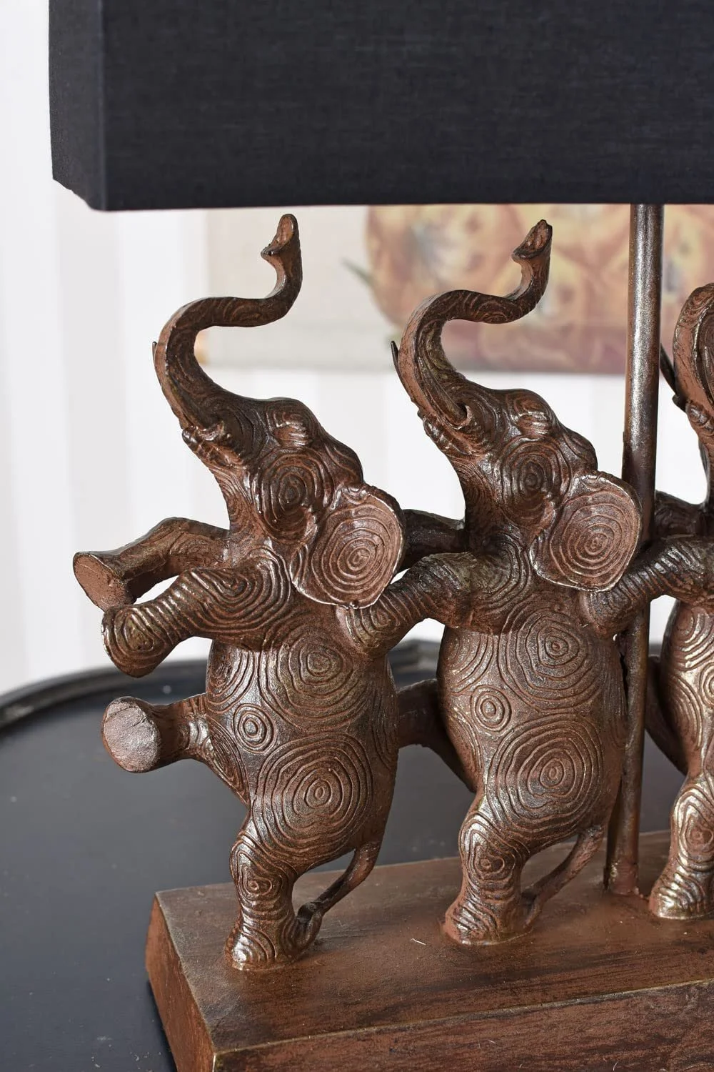 Настольная лампа Palazzo cw610 Танцующий слон Фигурка животного, фото №5