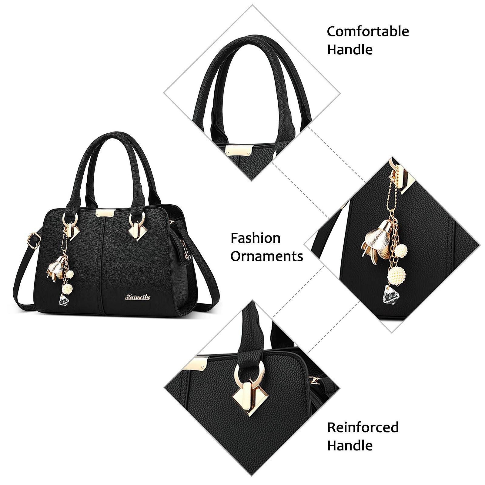 Сумка з ручками Sodollee чорна, фото №3 Сумка з ручками Sodollee чорна, фото №3