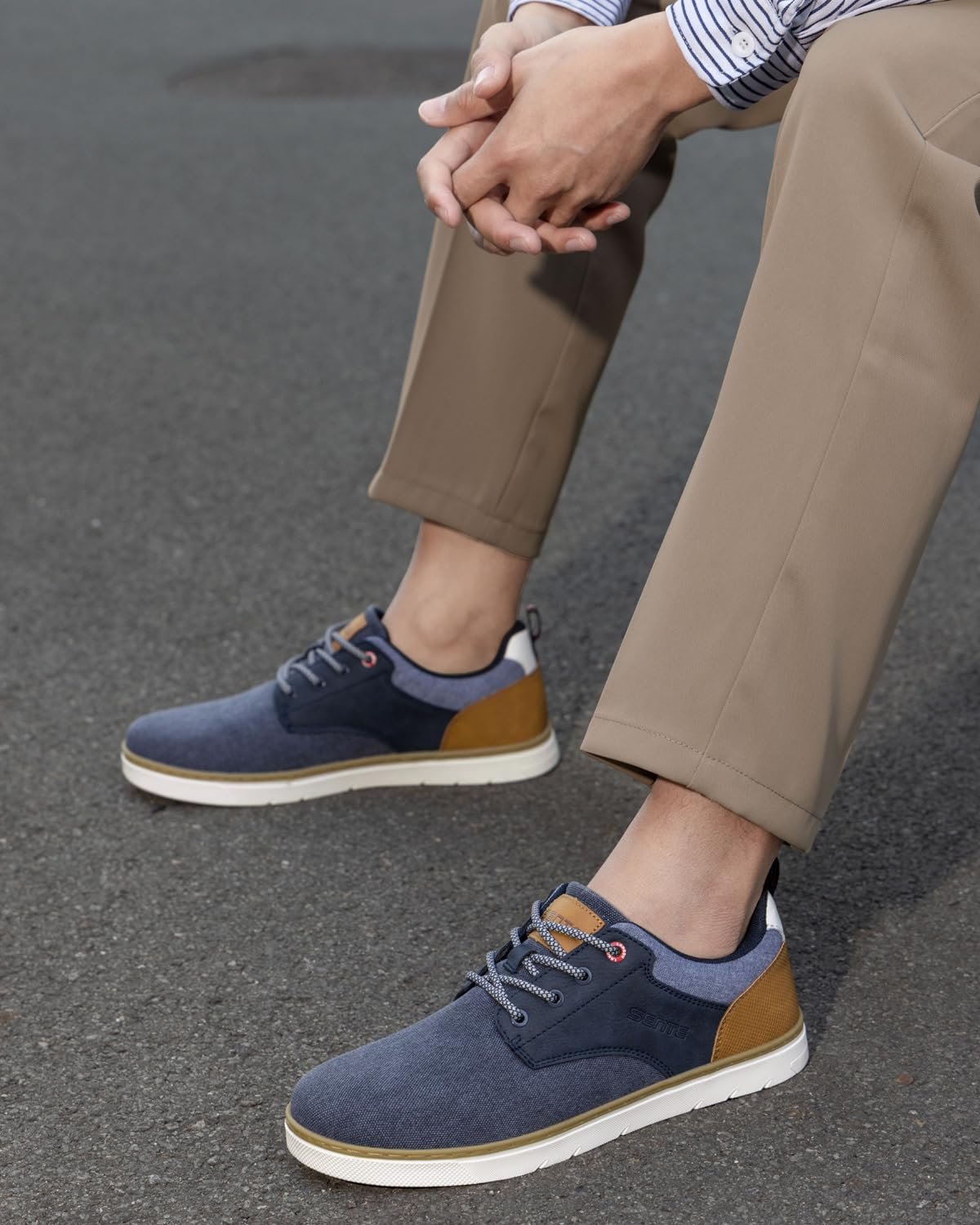 Кросівки Pyrathon Чоловіче взуття Легкі Оксфорди для бізнесу, фото №5