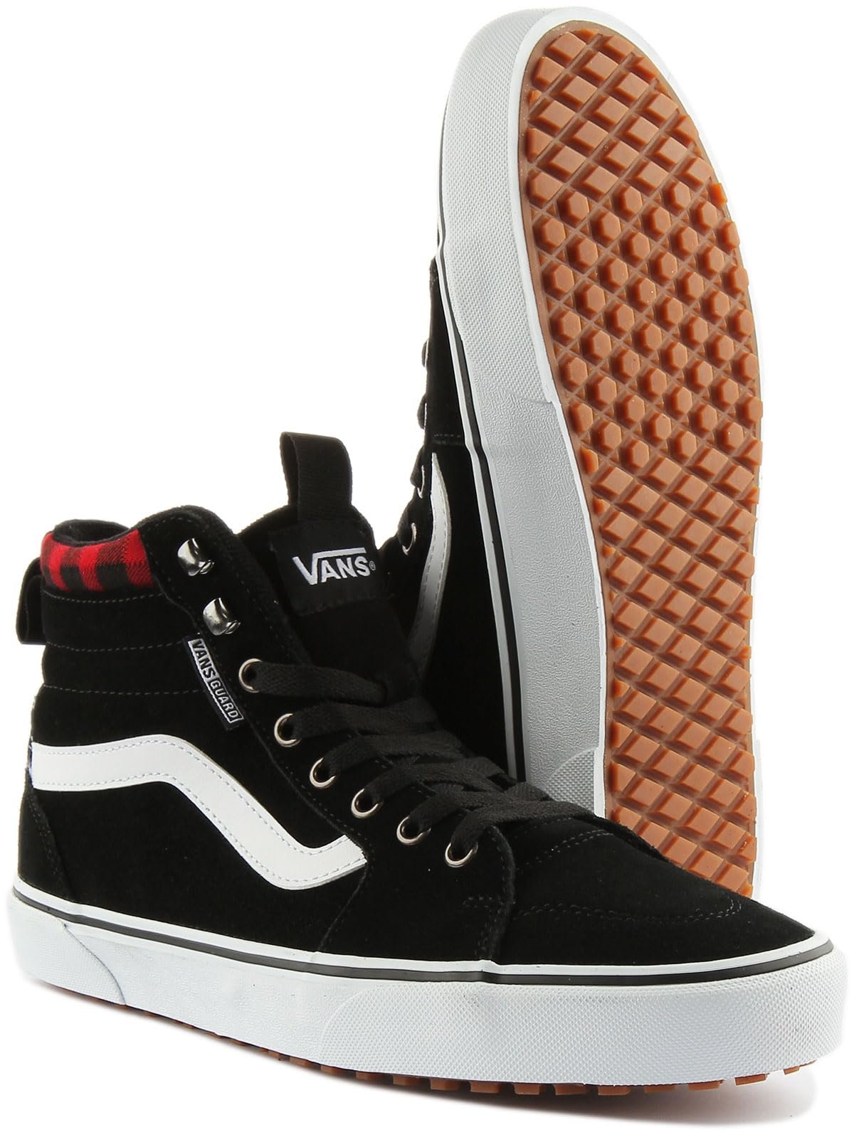 Кроссовки Vans Filmore Hi Vansguard мужские, замша, парусина, черный, 40.5 EU, фото №6