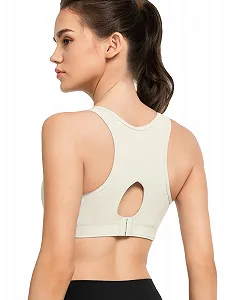 Спортивный бюстгальтер Yvette Strong Hold Mesh Racer Back с регулируемой поддержкой под грудью женский synthetic.ua - Фото 1