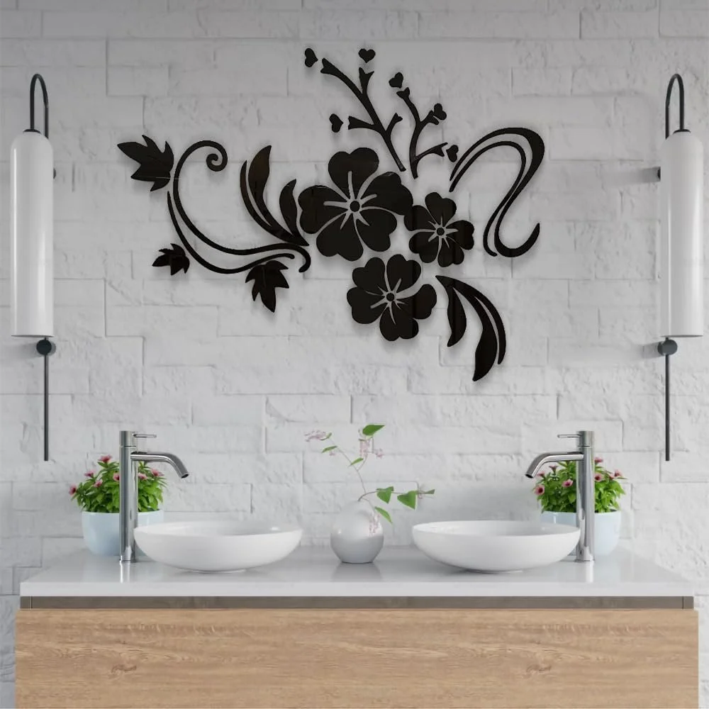 3D Наклейка на стіну Дзеркальна Акрилова 78 x 60 см, фото №5 3D Наклейка на стіну Дзеркальна Акрилова 78 x 60 см, фото №5