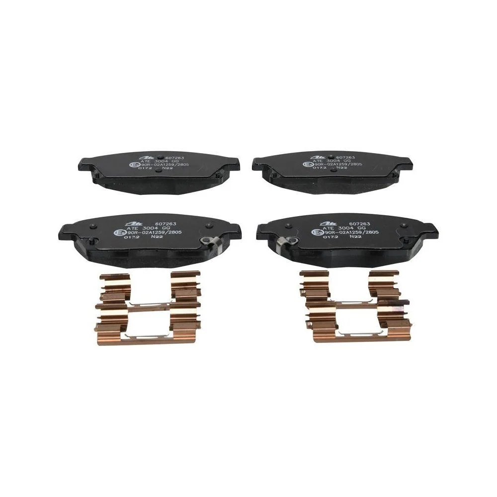 Комплект гальмівних колодок дискового гальма ATE 13.0460-7263.2 для OPEL VAUXHALL CHEVROLET, фото №1 Комплект гальмівних колодок дискового гальма ATE 13.0460-7263.2 для OPEL VAUXHALL CHEVROLET, фото №1