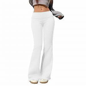 Купити Кльош Generisch штани Жіночі з низькою посадкою - Фото 1 Кльош Generisch штани Жіночі з низькою посадкою - Фото 1