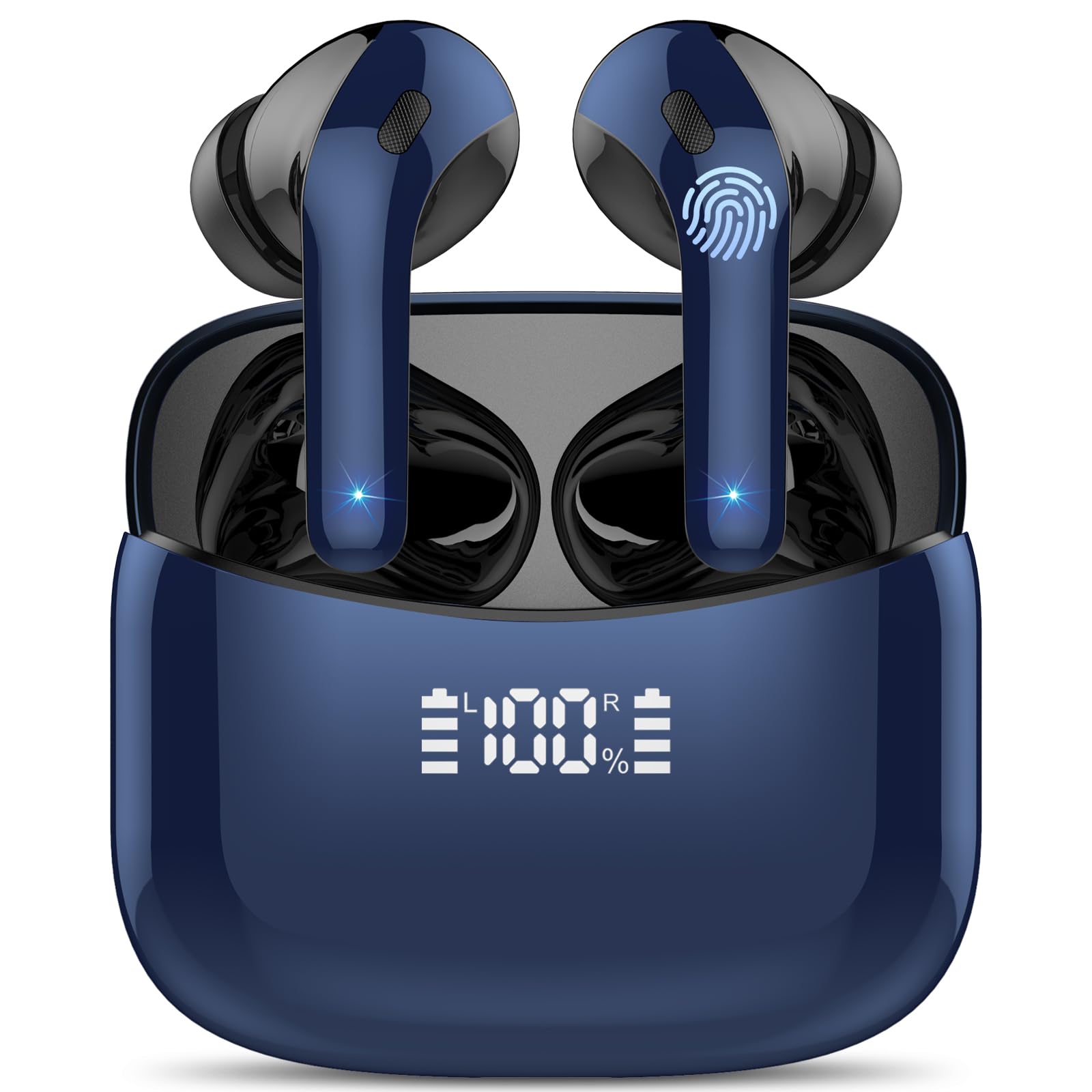 Наушники FAMOO Bluetooth Беспроводные 5.3 Вкладыши 4 ENC Шумоподавление Микро Беспроводные, фото №1