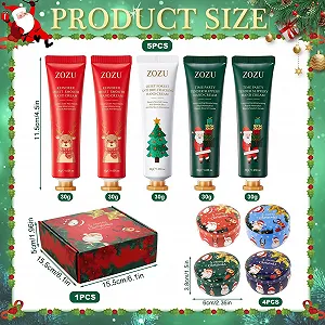 Набор для подарков на Рождество Крем для рук, Мини-набор кремов для рук, Набор ароматических свечей, Подарок на день рождения, Подарки для женщин, Маленькие рождественские подарки, Для сотрудников, Адвент-календарь 2025 цена на synthetic.ua - Фото 1 Набор для подарков на Рождество Крем для рук, Мини-набор кремов для рук, Набор ароматических свечей, Подарок на день рождения, Подарки для женщин, Маленькие рождественские подарки, Для сотрудников, Адвент-календарь 2025 synthetic.ua - Фото 1