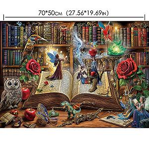 Пазл Magic Book House Theme 1000 елементів 70 x 50 см synthetic.ua - Фото 1