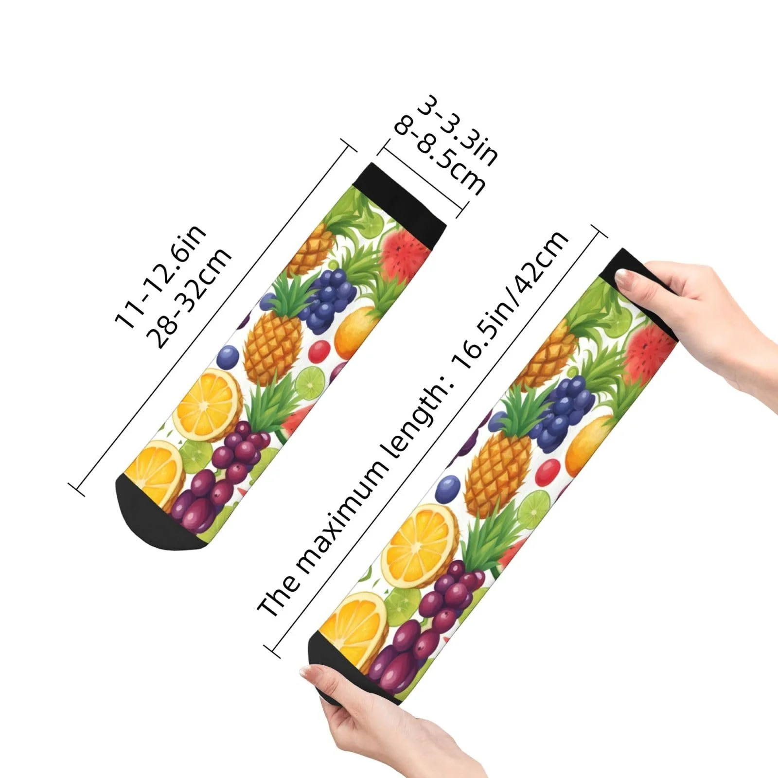 Шкарпетки SSIMOO Фрукти Повсякденні Підходять для Усіх Сезонів, фото №5 Шкарпетки SSIMOO Фрукти Повсякденні Підходять для Усіх Сезонів, фото №5