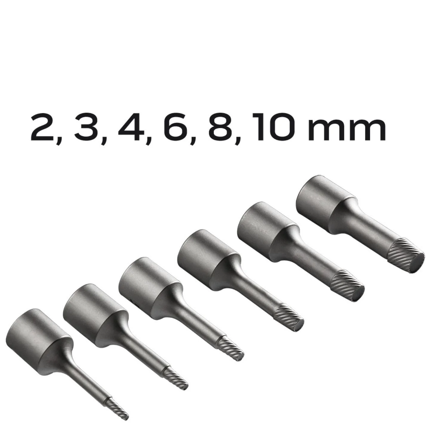 Набір екстракторів для гвинтів NEO TOOLS 6 шт 3/8 Torx, фото №2