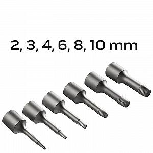 Набор экстракторов для винтов NEO TOOLS 6 шт 3/8 Torx synthetic.ua - Фото 1
