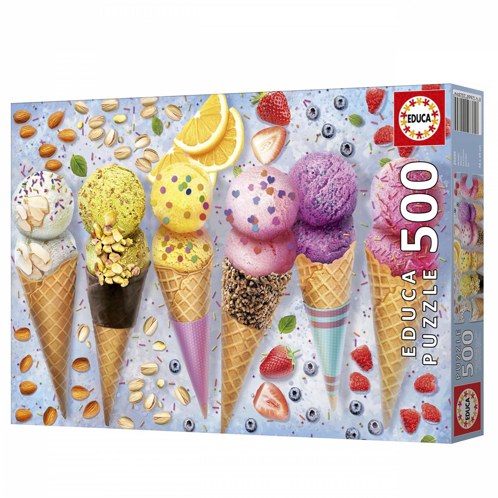 Пазл Educa Ice Cream 500 элементов 48 x 34 см от 11 лет (20289), фото №4