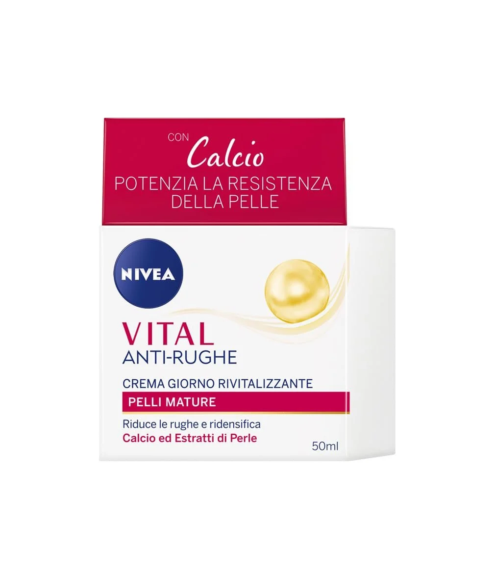 Ревіталізувальний денний крем для обличчя NIVEA Vital 86600 50 мл, фото №1 Ревіталізувальний денний крем для обличчя NIVEA Vital 86600 50 мл, фото №1