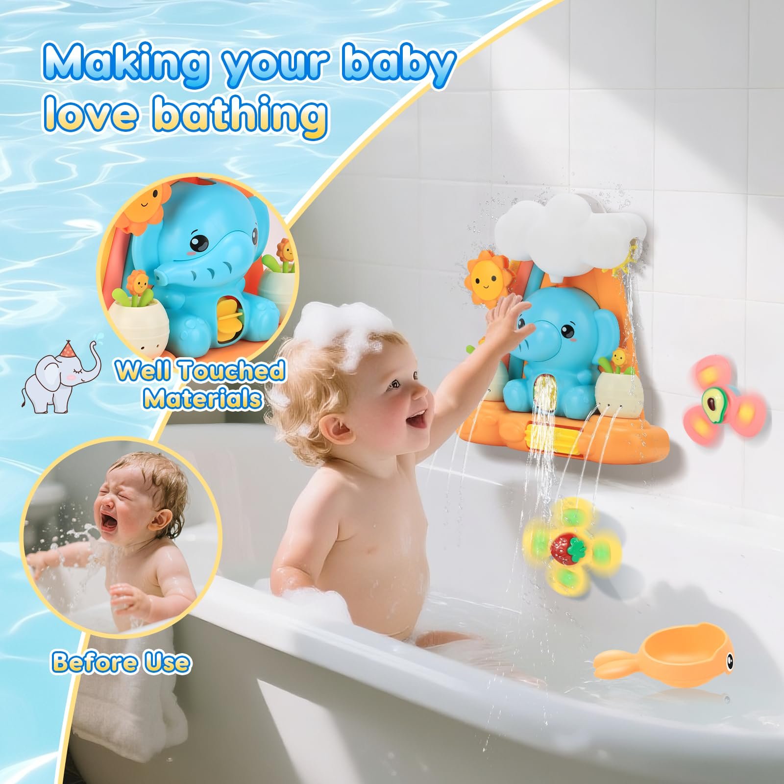 Игрушка для ванны CS COSDDI Слоник, фото №6