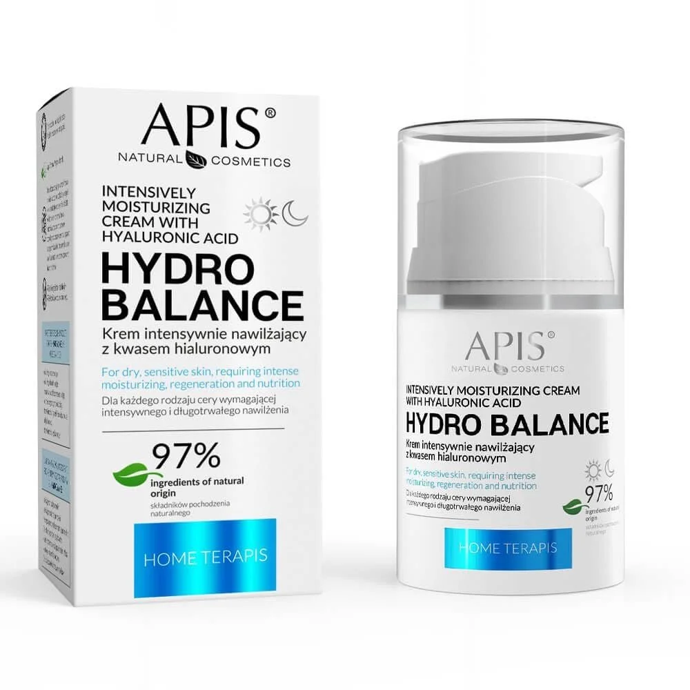 Інтенсивний зволожувальний крем для обличчя APIS для сухої шкіри 50 мл, фото №1 Інтенсивний зволожувальний крем для обличчя APIS для сухої шкіри 50 мл, фото №1