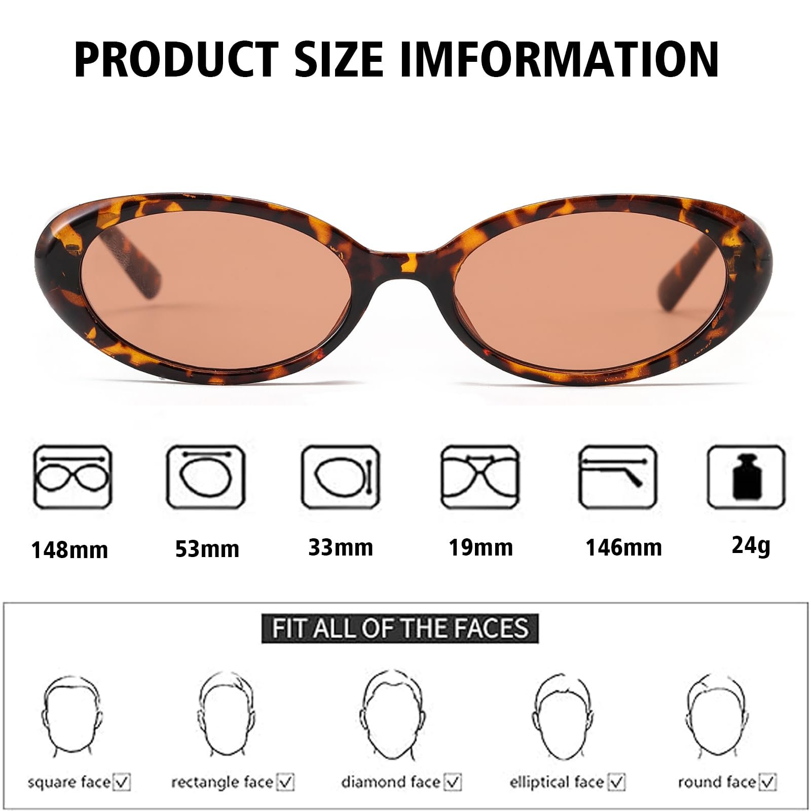 Овальні сонцезахисні окуляри Ggpyyon, жіночі, овальні, вінтажні, у стилі ретро 90-х, фото №5 Овальні сонцезахисні окуляри Ggpyyon, жіночі, овальні, вінтажні, у стилі ретро 90-х, фото №5