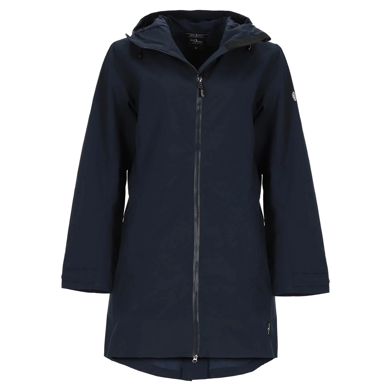 Функціональна парка Blue Wave Nicci Жіноча з регульованим капюшоном Синій, фото №1