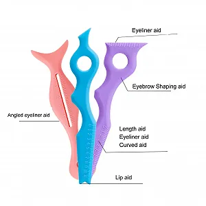 Трафареты для подводки глаз 3 шт, Силиконовые цена на synthetic.ua - Фото 1 Трафареты для подводки глаз 3 шт, Силиконовые synthetic.ua - Фото 1