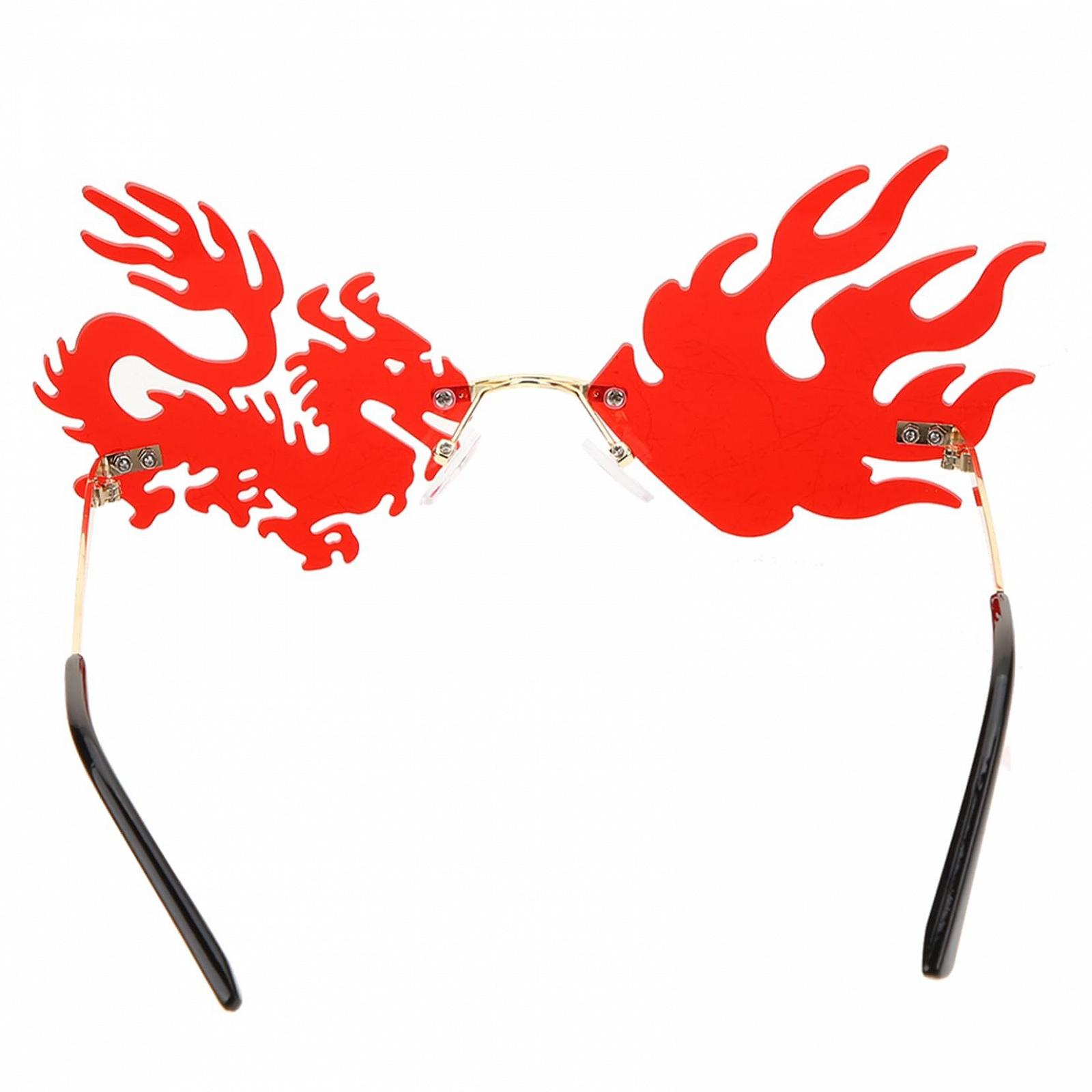 Сонцезахисні окуляри Без рамки PACKOVE 2 шт Червоний, фото №7