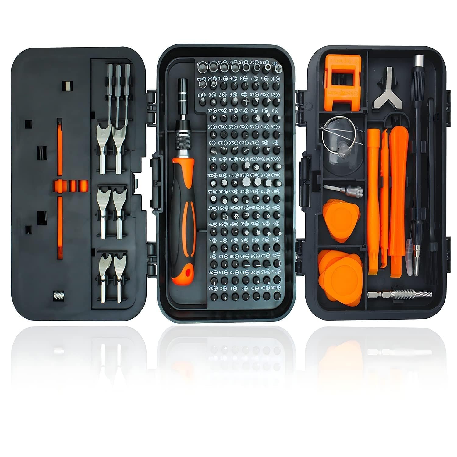 139 в 1 Набір викруток Магнітний прецизійний набір інструментів 108 і 3 більш довгі високоякісні біти зі сталі S2, фото №1 139 в 1 Набір викруток Магнітний прецизійний набір інструментів 108 і 3 більш довгі високоякісні біти зі сталі S2, фото №1