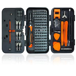 139 в 1 Набір викруток Магнітний прецизійний набір інструментів 108 і 3 більш довгі високоякісні біти зі сталі S2 - Фото 1