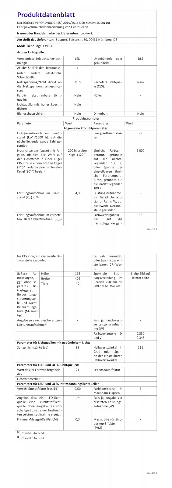 Настільна лампа Lobwerk LED Clamp Light USB, фото №7