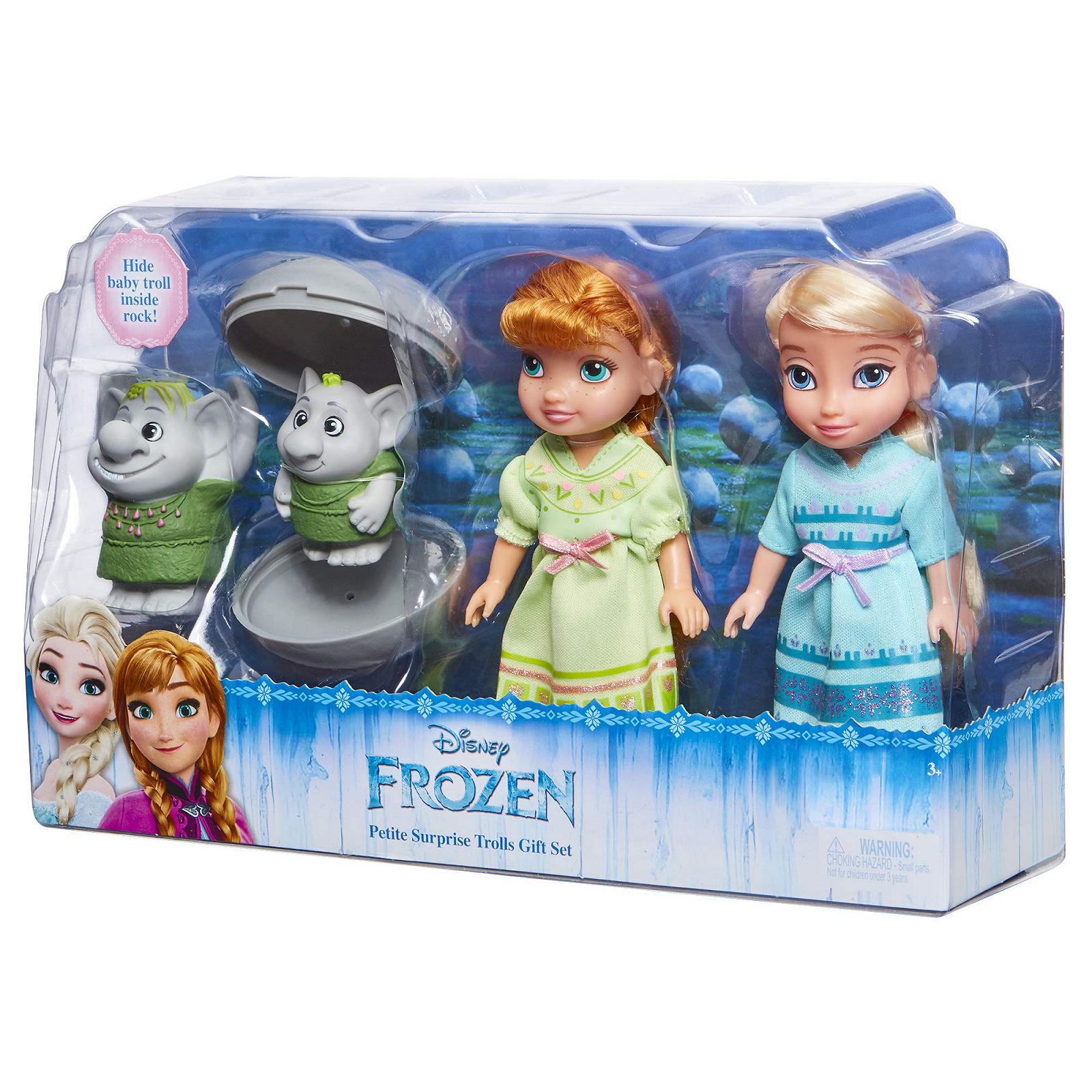 Кукла Disney Frozen Petite Surprise Trolls Gift Set Анна Эльза Эксклюзив, фото №6