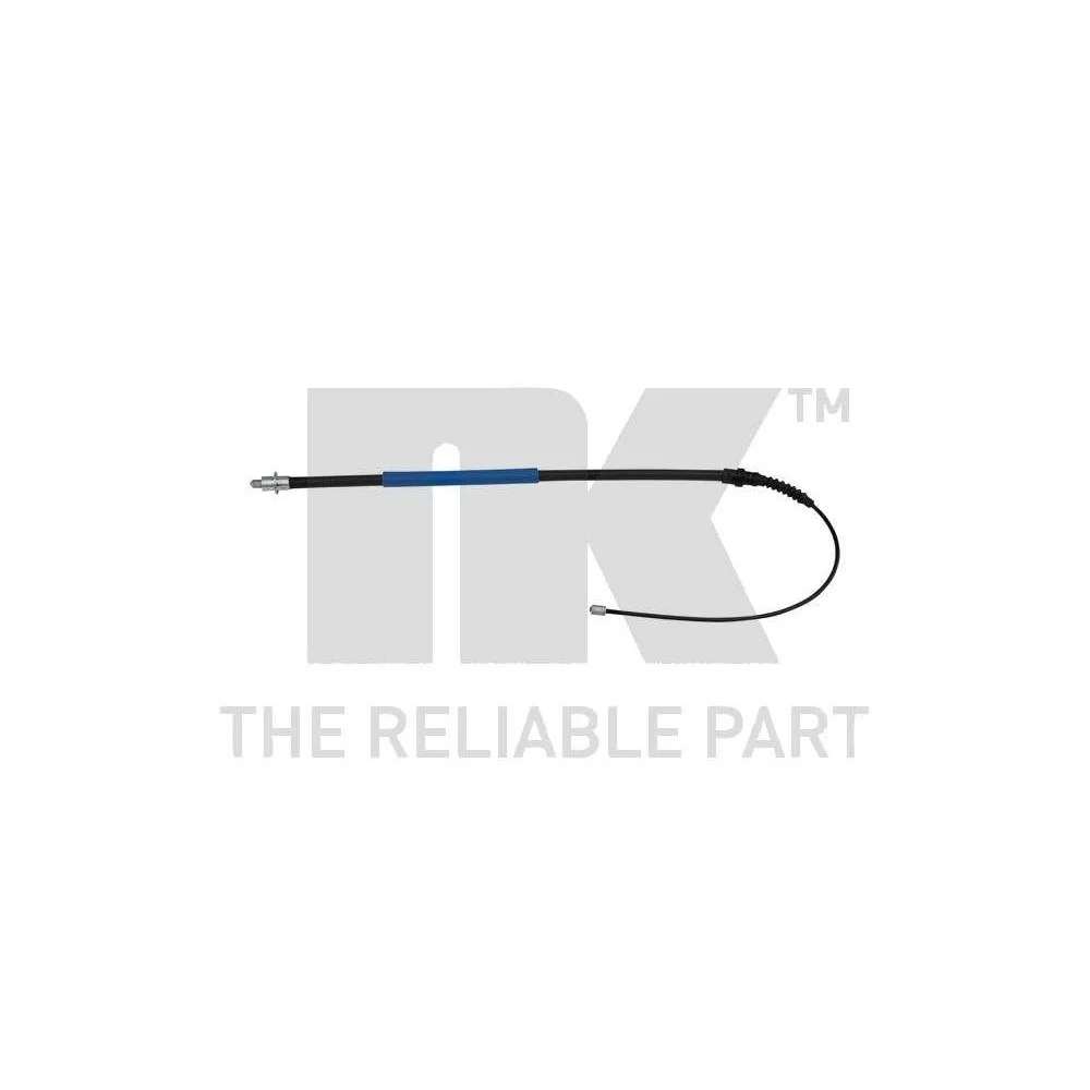 Трос стоянкового гальма NK 903786 для PEUGEOT лівий, фото №1