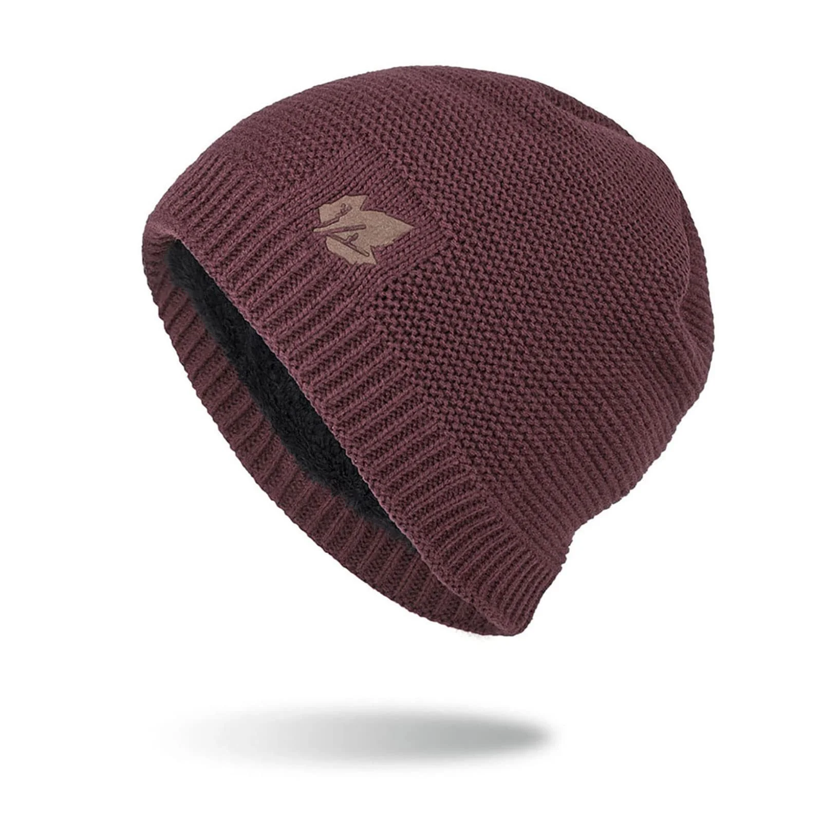 Дитяча шапка з іменем kosopse, вулична шапка, в'язана шапка, зимова тепла в'язана шапка з помпоном для дітей, фото №2