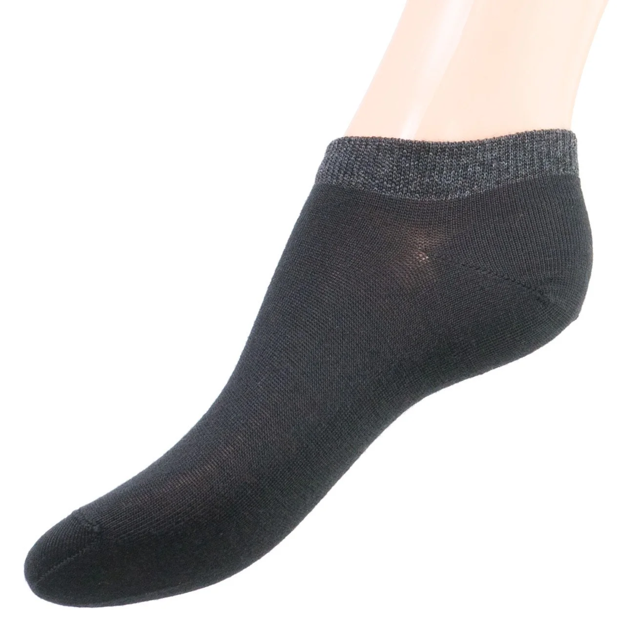 Носки Ascona Merino Wool Short (35-38, Черный), 3 пары, фото №1 Носки Ascona Merino Wool Short (35-38, Черный), 3 пары, фото №1