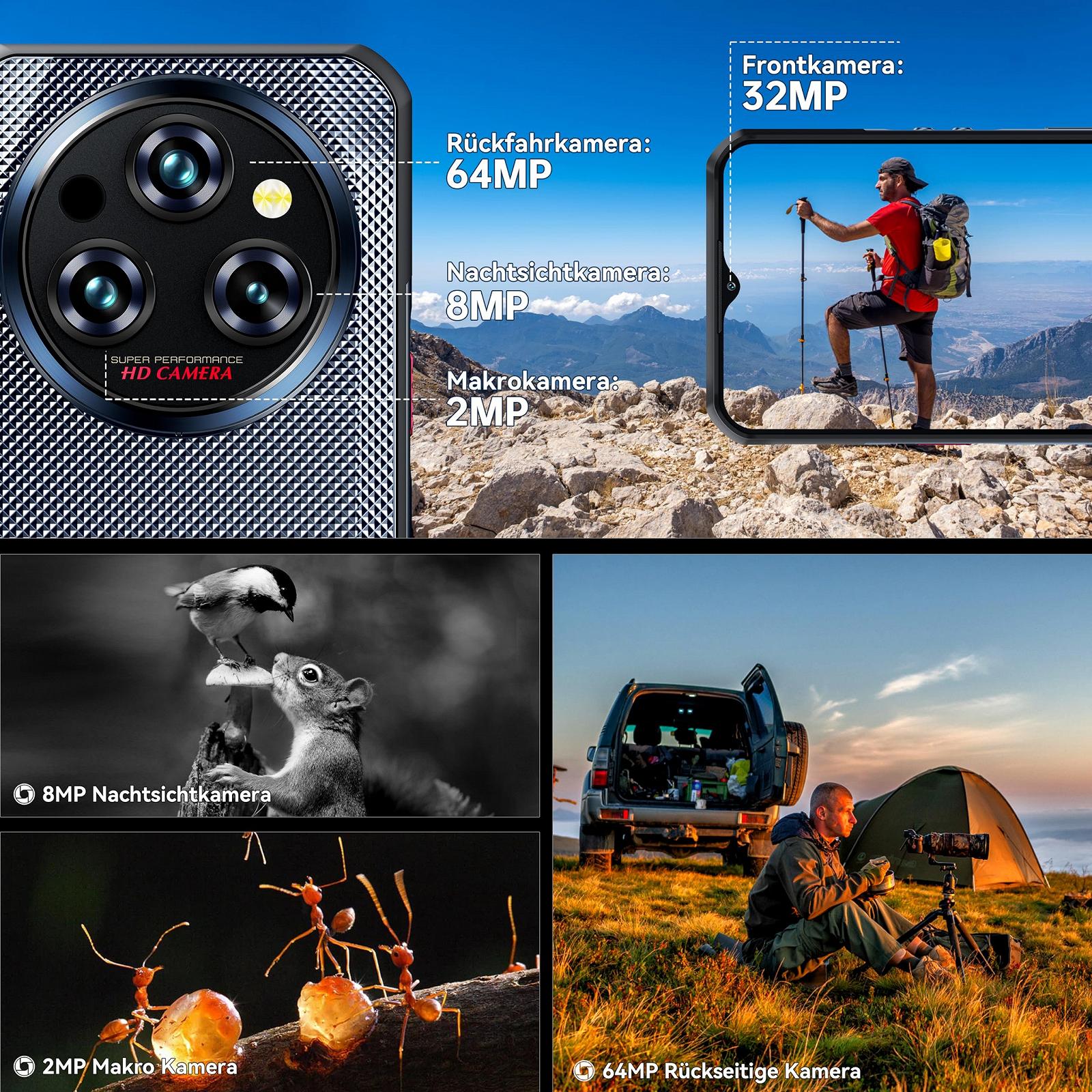 Защищенный смартфон Oukitel WP35 5G 24GB 256GB 11000 мАч 6.6", фото №6 Защищенный смартфон Oukitel WP35 5G 24GB 256GB 11000 мАч 6.6", фото №6