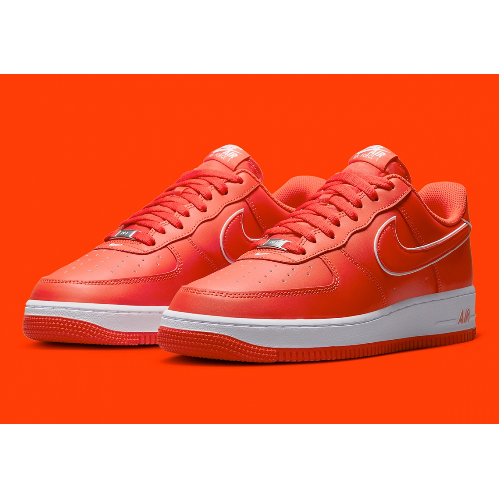 Кросівки Nike Air Force 1 Low Casual Shoes Red 44, фото №7